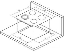 Варочная панель KUPPERSBERG ECS 623
