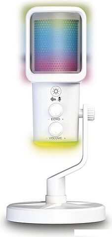 Проводной микрофон Ritmix RDM-178 USB Gaming (белый)