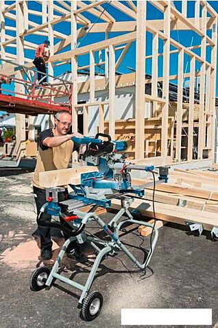 Дисковая пила Bosch GCM 12 SDE Professional [0601B23100]