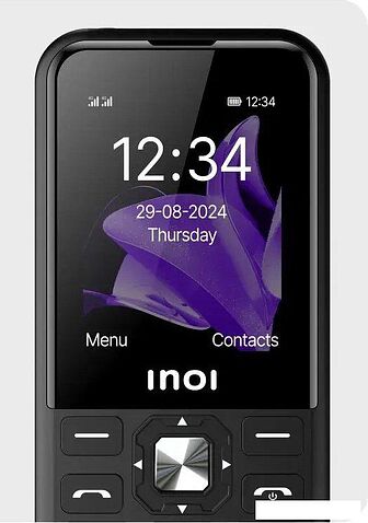 Телефон Inoi 340 PowerHub 4G (черный)