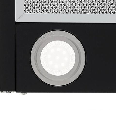 Кухонная вытяжка Krona Domenika 600 S (черный/нержавеющая сталь)