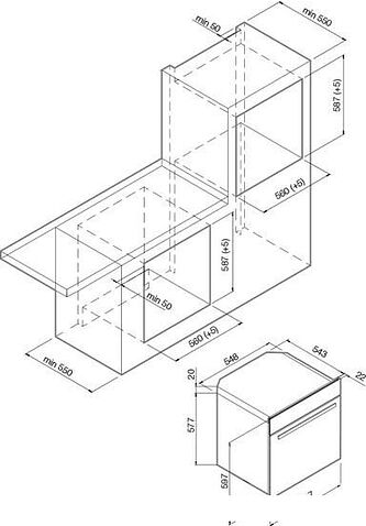 Духовой шкаф Graude BE 60.0 E