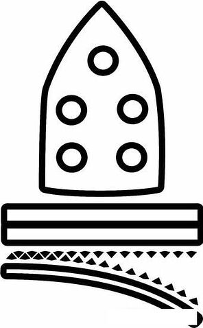 Виброшлифмашина Einhell TE-OS 18/150 Li Solo