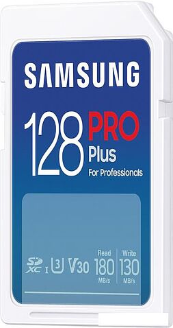 Карта памяти Samsung PRO Plus 2023 SDXC 128GB