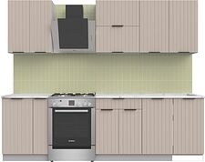 Готовая кухня Arvento АНТА-плюс 2м (капучино)