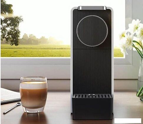 Капсульная кофеварка Scishare Capsule Coffee Machine Mini S1201 (с евровилкой, золотистый)