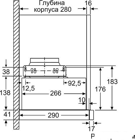 Кухонная вытяжка Bosch Serie 4 DFM064A53
