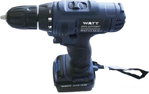 Дрель-шуруповерт WATT WAS-14 Li-2 101402912 (с 2мя АКБ 2 а*ч)