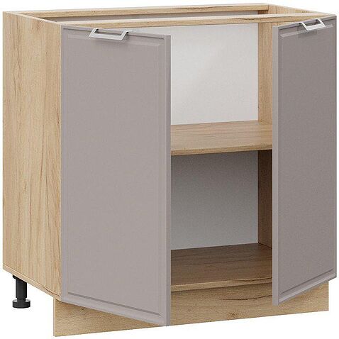 Шкаф напольный Трия Белладжио 1Н8 (дуб крафт золотой/софт капучино)