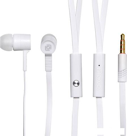 Наушники с микрофоном Oklick HS-S-220 (белый)