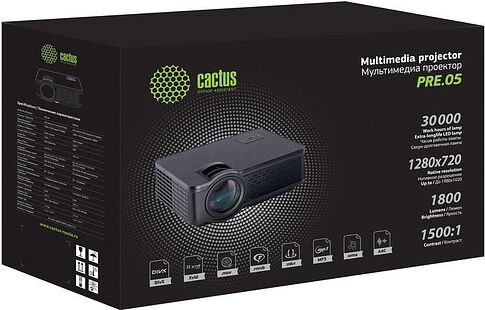 Проектор CACTUS CS-PRE.05WT.WXGA