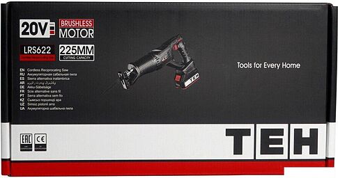 Сабельная пила TEH LRS622 (без АКБ)