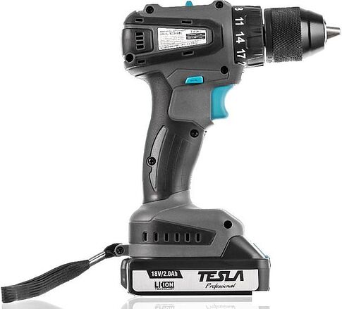 Дрель-шуруповерт Tesla TCD18BL 840369 (с 2-мя АКБ, кейс)