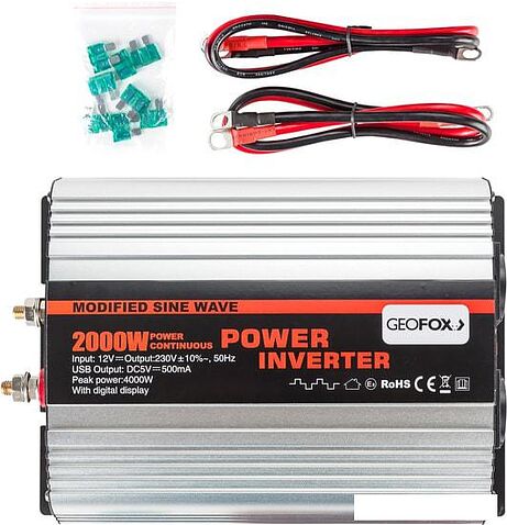 Автомобильный инвертор GEOFOX MD 2000W