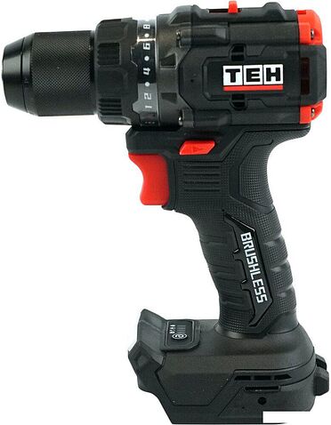 Дрель-шуруповерт TEH TDBL1020-2B (с 2-мя АКБ, кейс)