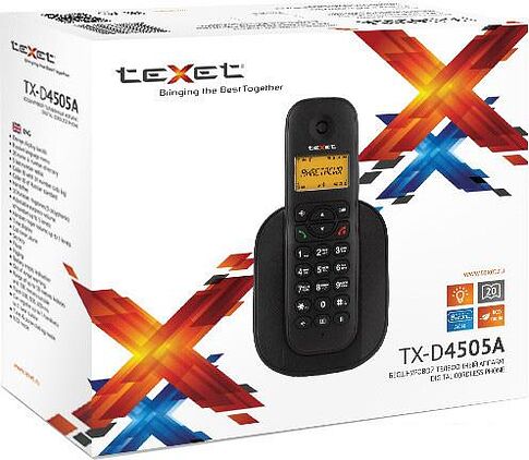 Радиотелефон TeXet TX-D4505A (белый)