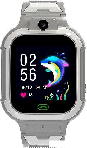 Детские умные часы Fontel Kidswatch 4G Active (серый)