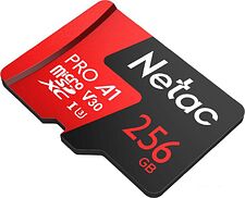 Карта памяти Netac P500 Extreme Pro 256GB NT02P500PRO-256G-S Карта памяти Netac P500 Extreme Pro 256GB NT02P500PRO-256G-S