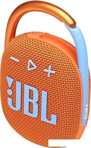 Беспроводная колонка JBL Clip 4 (оранжевый)