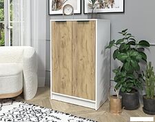 Тумба Интерлиния Концепт КТ-Т64 (дуб золотой/белый платинум)