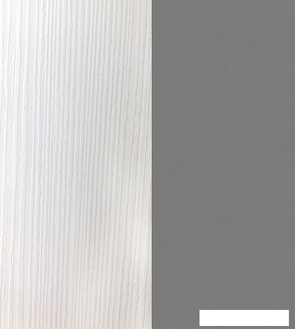 Готовая кухня ЭлиГард Lion 2.2 (белый структурный/дымчатый алмаз/дуб бунратти)