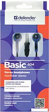 Наушники Defender Basic 604 (синий) [63608]