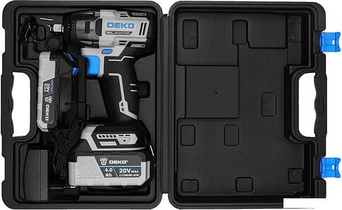 Гайковерт Deko DKIS 085-1124 (с 2-мя АКБ)