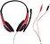 Наушники с микрофоном Oklick HS-M150 (черный/красный)