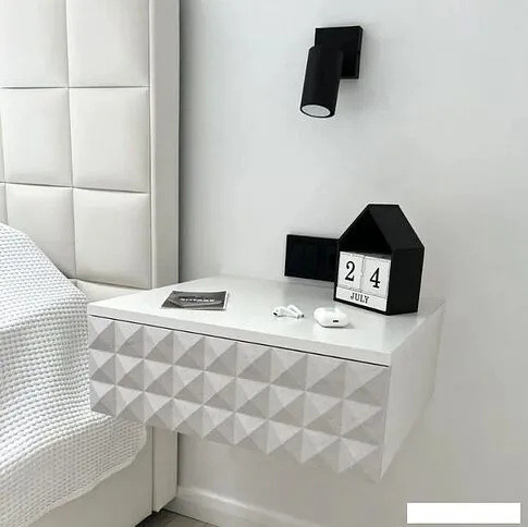 Тумба Shtabe Simple 7000 эко (травертин/белый)