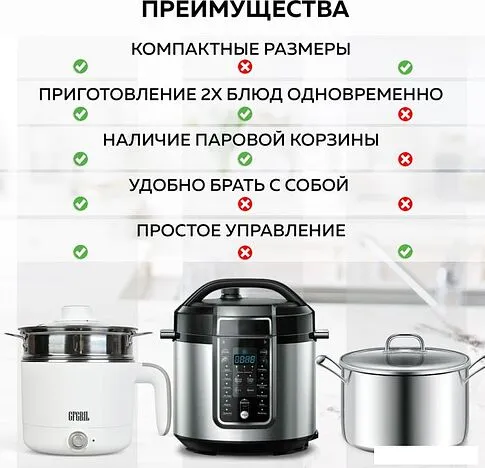 Медленноварка GFgril GFP-20