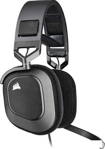 Наушники Corsair HS80 RGB USB (карбон)