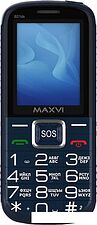 Кнопочный телефон Maxvi B21ds (синий)