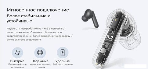 Наушники Haylou GT7 Neo (сиреневый)