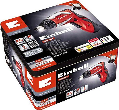 Электроотвертка Einhell TE-SD 3.6 Li Kit 4513495