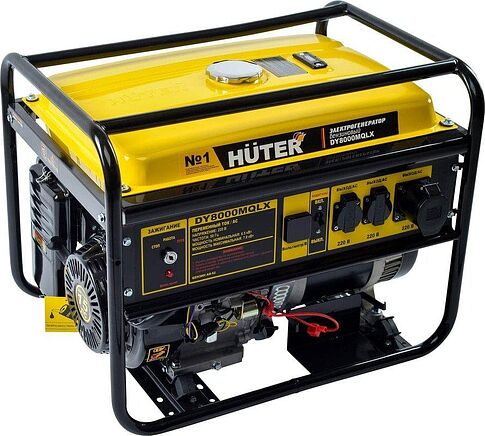 Бензиновый генератор Huter DY8000MQLX