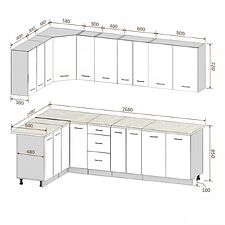 Готовая кухня Кортекс-мебель Корнелия Лира 1.5x2.7 без столешницы (капучино/оникс)
