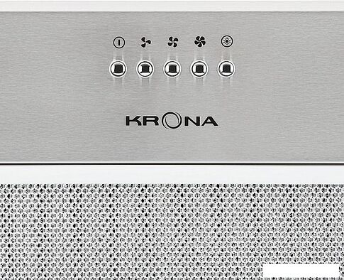 Кухонная вытяжка Krona Ambra 600 PB (нержавеющая сталь)