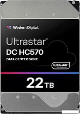 Жесткий диск WD Ultrastar DC HC570 22TB WUH722222ALE604