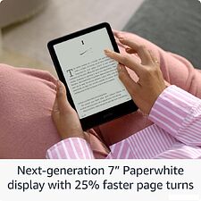 Электронная книга Amazon Kindle Paperwhite 2024 16GB Ad-supported (черный)