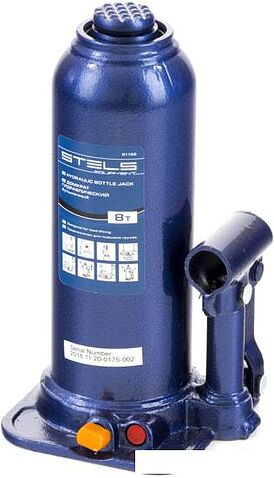 Бутылочный домкрат Stels 51165 8т