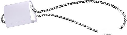 Наушники Haylou T87 Lady Bag (белый/фиолетовый, с цепочкой)