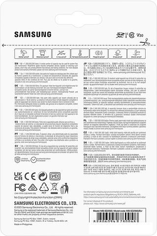 Карта памяти Samsung PRO Plus 2023 SDXC 256GB