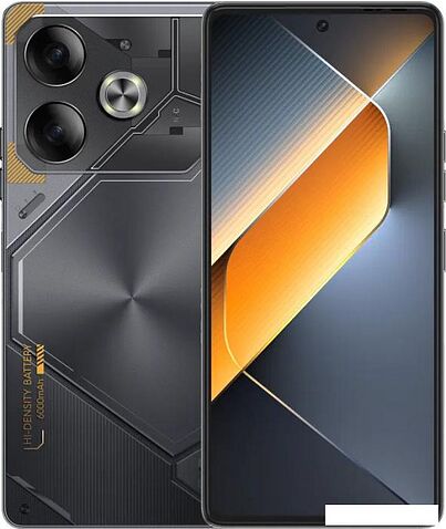 Смартфон Tecno Pova 6 8GB/256GB (серый метеорит)