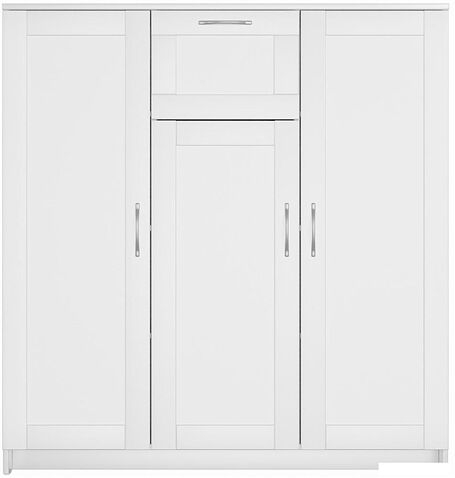 Тумба Mio Tesoro Сириус 3 двери и 1 ящик 117x123 2.02.03.320.1 (белый)