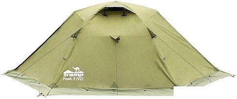 Экспедиционная палатка TRAMP Peak 3 v2 (зеленый)