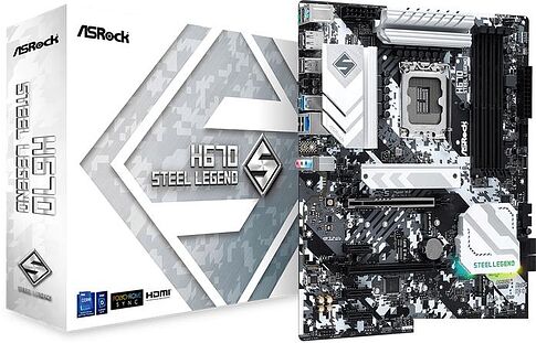 Материнская плата ASRock H670 Steel Legend