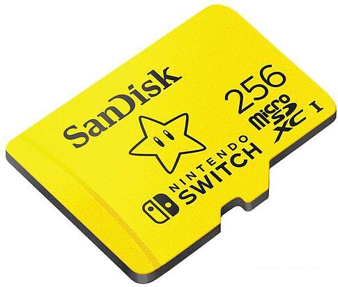 Карта памяти SanDisk For Nintendo Switch microSDXC SDSQXAO-256G-GN3ZN 256GB