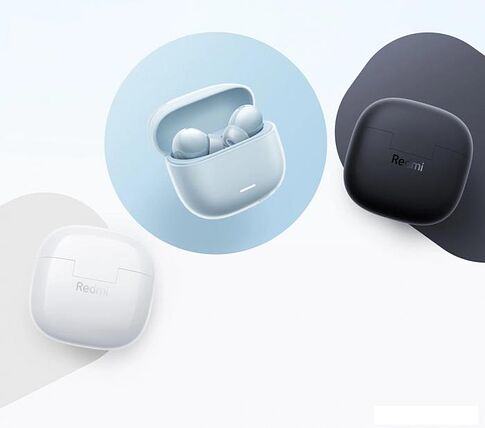 Наушники Xiaomi Redmi Buds 6 Lite M2349E1 (голубой, международная версия)