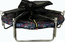 Батут Calviano Smile 183 см-6 ft INSIDE с внутренней сеткой складной