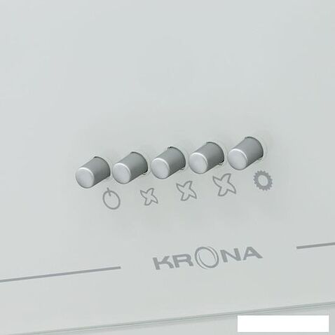 Кухонная вытяжка Krona Jina 600 PB (белый)